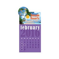 Full Color Press-N-Stick Calendar (Prismatic Pad)